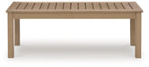 Hallow Creek Outdoor Coffee Table - Tony’s Furniture Store & Linen (GA) - Multi Location