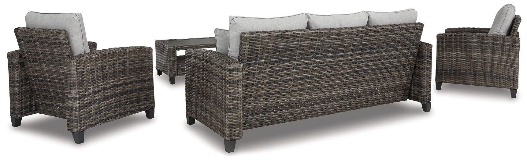 Cloverbrooke 4-Piece Outdoor Conversation Set - Tony’s Furniture Store & Linen (GA) - Multi Location