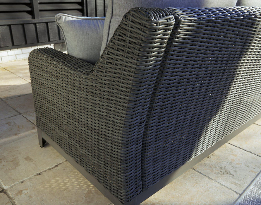 Elite Park Outdoor Loveseat with Cushion - Tony’s Furniture Store & Linen (GA) - Multi Location