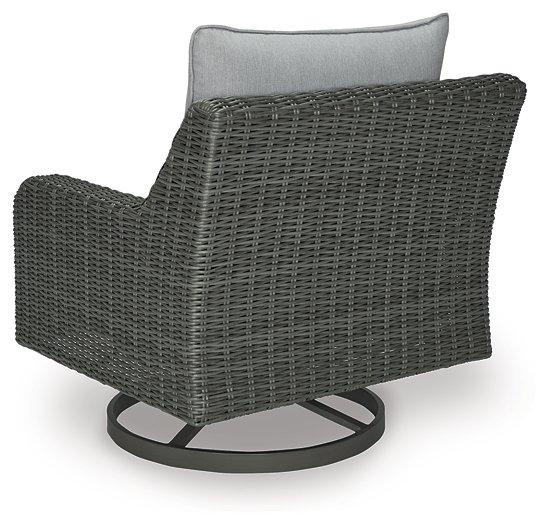 Elite Park Outdoor Swivel Lounge with Cushion - Tony’s Furniture Store & Linen (GA) - Multi Location