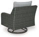 Elite Park Outdoor Swivel Lounge with Cushion - Tony’s Furniture Store & Linen (GA) - Multi Location
