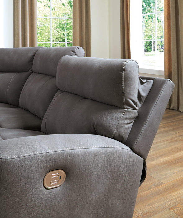 Next-Gen DuraPella Power Reclining Sectional Loveseat - Tony’s Furniture Store & Linen (GA) - Multi Location