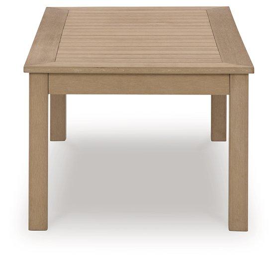 Hallow Creek Outdoor Coffee Table - Tony’s Furniture Store & Linen (GA) - Multi Location