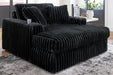 Midnight-Madness Oversized Chaise - Tony’s Furniture Store & Linen (GA) - Multi Location