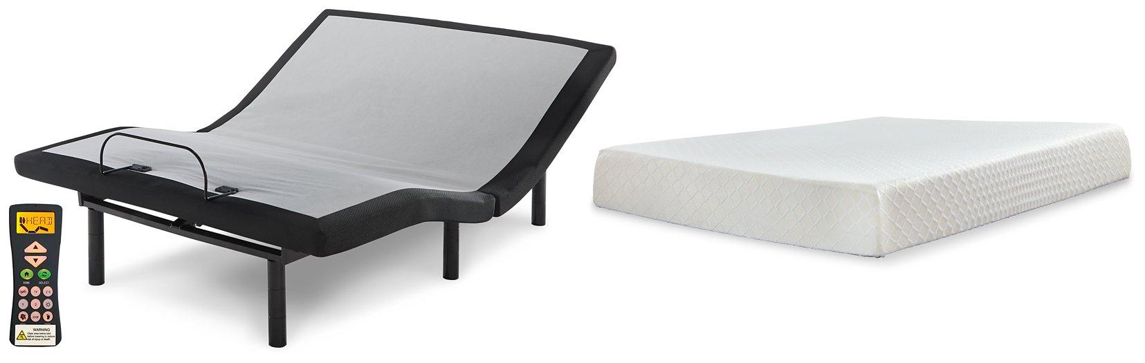 10 Inch Chime Memory Foam Mattress Set - Tony’s Furniture Store & Linen (GA) - Multi Location