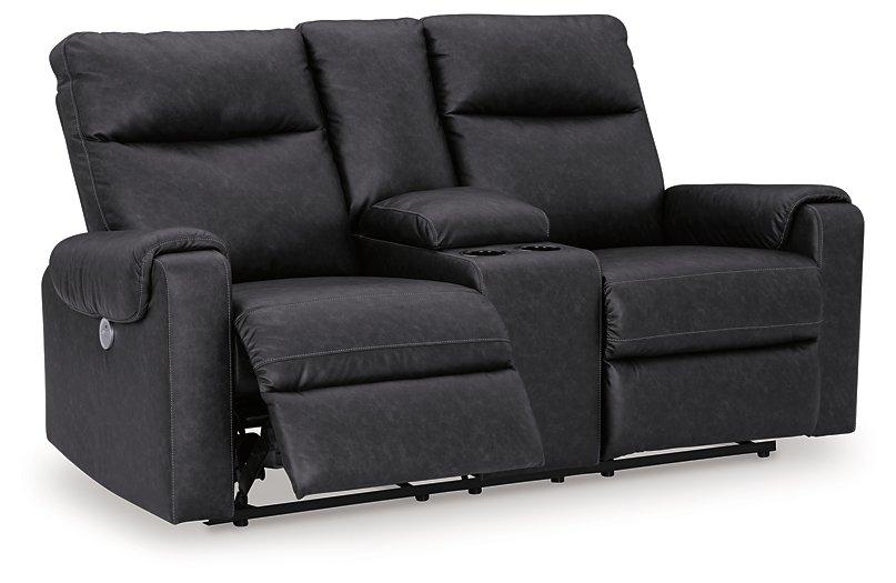 Axtellton Power Reclining Loveseat with Console - Tony’s Furniture Store & Linen (GA) - Multi Location