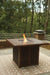 Paradise Trail Bar Table with Fire Pit - Tony’s Furniture Store & Linen (GA) - Multi Location