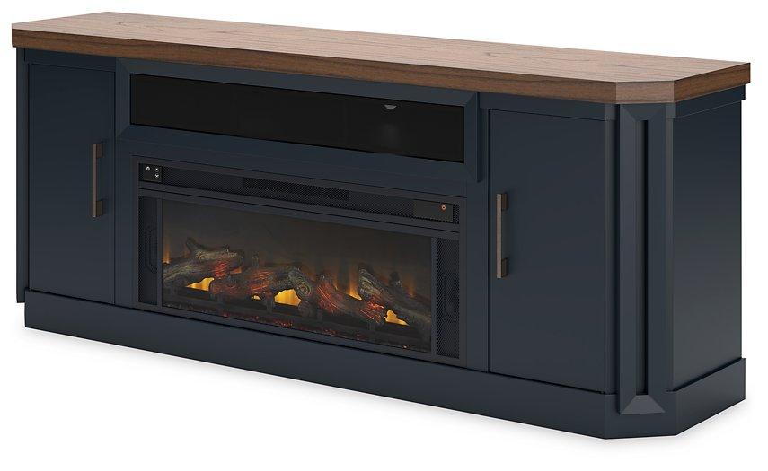 Landocken 83" TV Stand with Electric Fireplace - Tony’s Furniture Store & Linen (GA) - Multi Location