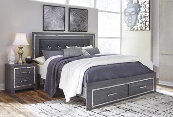 Lodanna Bed with 2 Storage Drawers - Tony’s Furniture Store & Linen (GA) - Multi Location