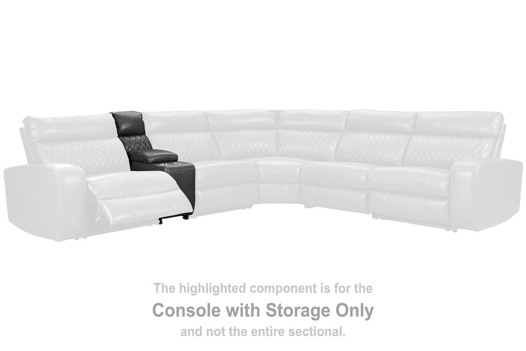 Samperstone Power Reclining Sectional - Tony’s Furniture Store & Linen (GA) - Multi Location