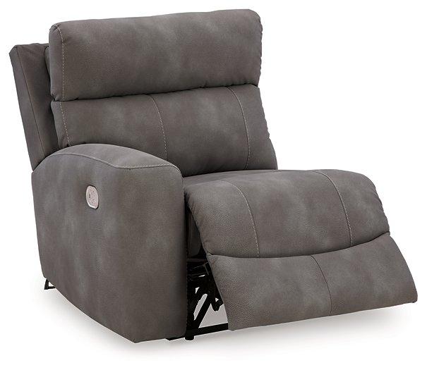 Next-Gen DuraPella Power Reclining Sectional Loveseat with Console - Tony’s Furniture Store & Linen (GA) - Multi Location