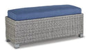 Naples Beach Outdoor Bench with Cushion - Tony’s Furniture Store & Linen (GA) - Multi Location
