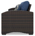 Windglow Outdoor Sofa with Cushion - Tony’s Furniture Store & Linen (GA) - Multi Location