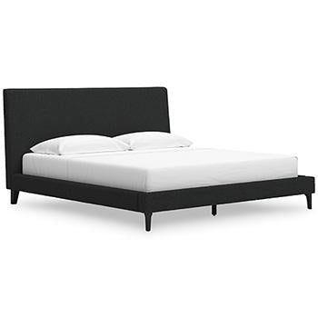 Cadmori Upholstered Bed with Roll Slats - Tony’s Furniture Store & Linen (GA) - Multi Location