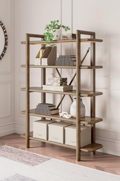 Roanhowe 71" Bookcase - Tony’s Furniture Store & Linen (GA) - Multi Location