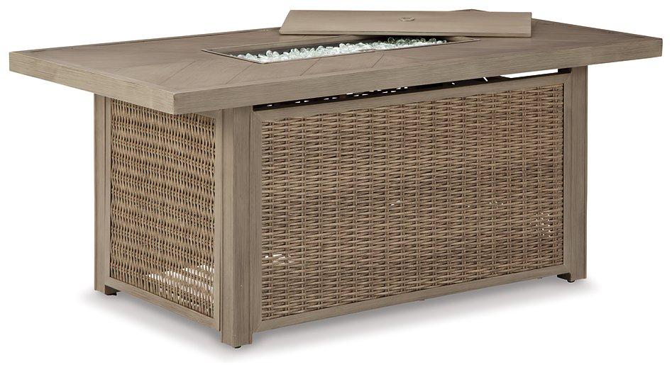 Beachcroft Outdoor Fire Pit Table - Tony’s Furniture Store & Linen (GA) - Multi Location