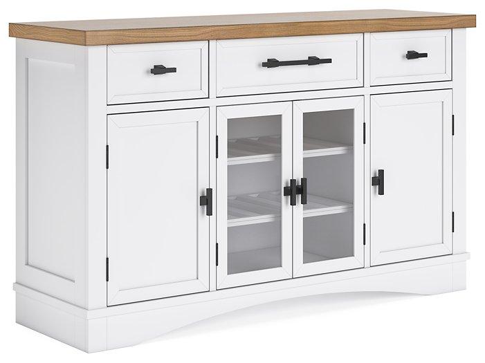Ashbryn Dining Server and Hutch - Tony’s Furniture Store & Linen (GA) - Multi Location