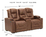 Owner's Box Power Reclining Loveseat with Console - Tony’s Furniture Store & Linen (GA) - Multi Location