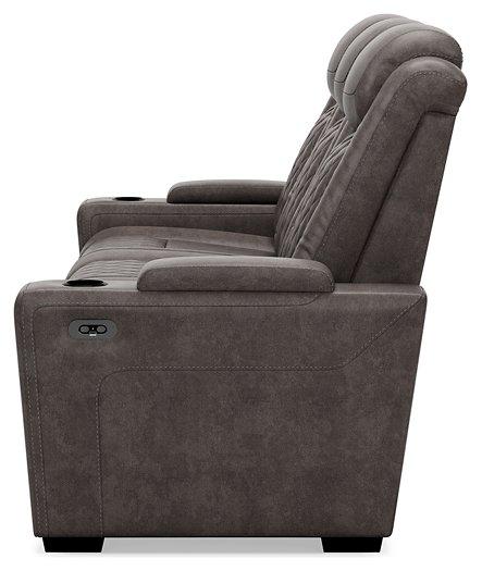 HyllMont Power Reclining Sofa - Tony’s Furniture Store & Linen (GA) - Multi Location