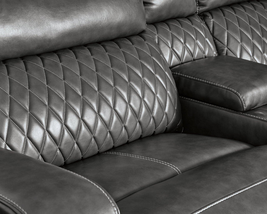 Samperstone Power Reclining Sectional - Tony’s Furniture Store & Linen (GA) - Multi Location