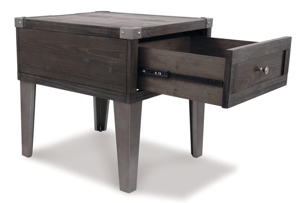 Todoe End Table with USB Ports & Outlets - Tony’s Furniture Store & Linen (GA) - Multi Location