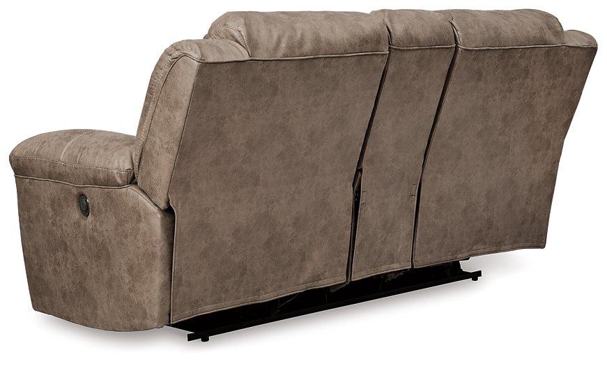 Stoneland Reclining Loveseat with Console - Tony’s Furniture Store & Linen (GA) - Multi Location