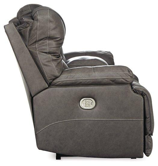 Wurstrow Power Reclining Loveseat with Console - Tony’s Furniture Store & Linen (GA) - Multi Location