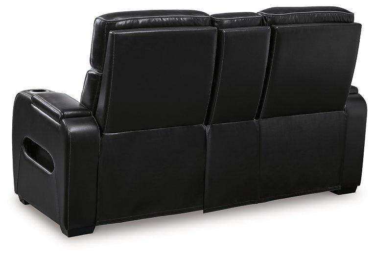 Boyington Power Reclining Loveseat with Console - Tony’s Furniture Store & Linen (GA) - Multi Location