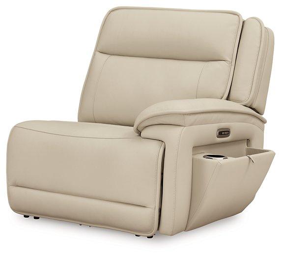 Double Deal Power Reclining Loveseat Sectional with Console - Tony’s Furniture Store & Linen (GA) - Multi Location