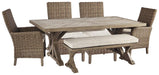 Beachcroft Outdoor Dining Set - Tony’s Furniture Store & Linen (GA) - Multi Location