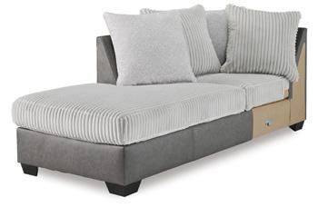 Clairette Court Sectional with Chaise - Tony’s Furniture Store & Linen (GA) - Multi Location