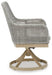 Seton Creek Outdoor Swivel Dining Chair (Set of 2) - Tony’s Furniture Store & Linen (GA) - Multi Location