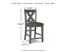Caitbrook Counter Height Dining Set - Tony’s Furniture Store & Linen (GA) - Multi Location