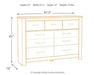 Bellaby Dresser - Tony’s Furniture Store & Linen (GA) - Multi Location