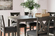 Caitbrook Counter Height Dining Table and Bar Stools (Set of 7) - Tony’s Furniture Store & Linen (GA) - Multi Location