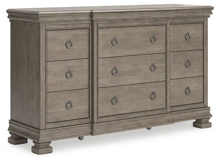 Lexorne Dresser and Mirror - Tony’s Furniture Store & Linen (GA) - Multi Location