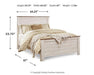 Willowton Bed - Tony’s Furniture Store & Linen (GA) - Multi Location