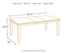 Haddigan Dining Extension Table - Tony’s Furniture Store & Linen (GA) - Multi Location
