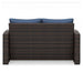 Windglow Outdoor Loveseat with Cushion - Tony’s Furniture Store & Linen (GA) - Multi Location