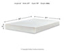 Chime 8 Inch Memory Foam Mattress in a Box - Tony’s Furniture Store & Linen (GA) - Multi Location