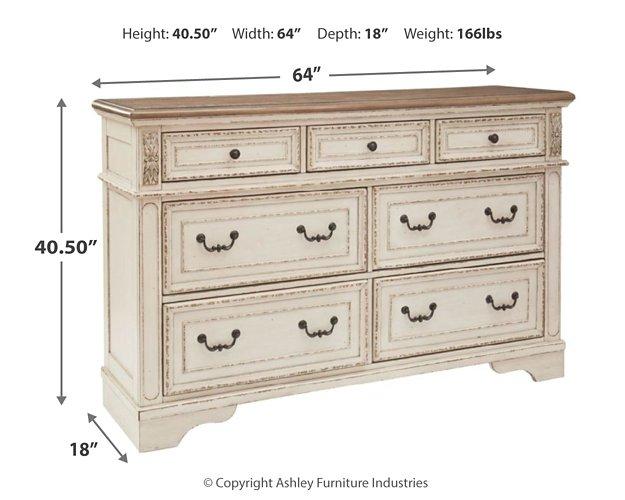 Realyn Dresser and Mirror - Tony’s Furniture Store & Linen (GA) - Multi Location