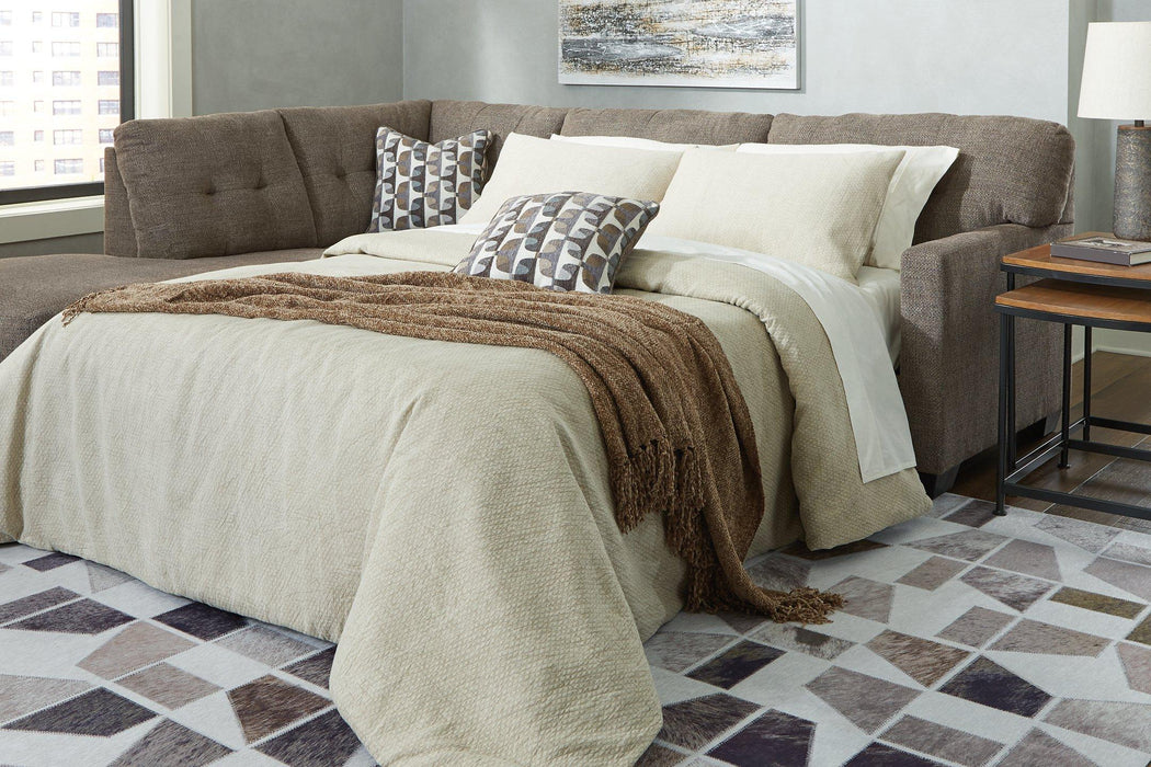 Mahoney 2-Piece Sleeper Sectional with Chaise - Tony’s Furniture Store & Linen (GA) - Multi Location