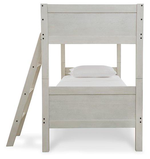 Robbinsdale / Bunk Bed with Ladder - Tony’s Furniture Store & Linen (GA) - Multi Location