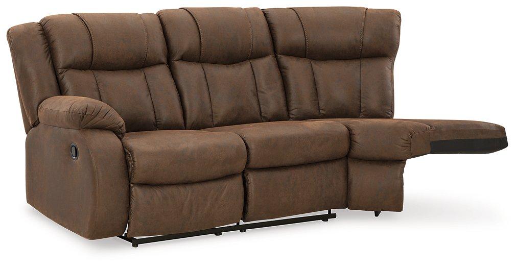 Trail Boys 2-Piece Reclining Sectional - Tony’s Furniture Store & Linen (GA) - Multi Location