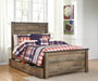 Trinell Bed with 1 Large Storage Drawer - Tony’s Furniture Store & Linen (GA) - Multi Location