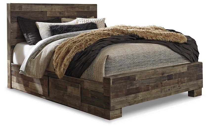 Derekson Bed with 2 Storage Drawers - Tony’s Furniture Store & Linen (GA) - Multi Location