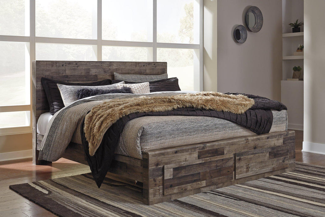 Derekson Bed with 2 Storage Drawers - Tony’s Furniture Store & Linen (GA) - Multi Location