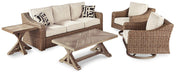Beachcroft Outdoor Conversation Set - Tony’s Furniture Store & Linen (GA) - Multi Location