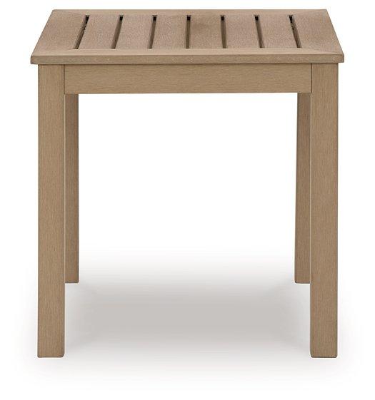 Hallow Creek Outdoor End Table - Tony’s Furniture Store & Linen (GA) - Multi Location