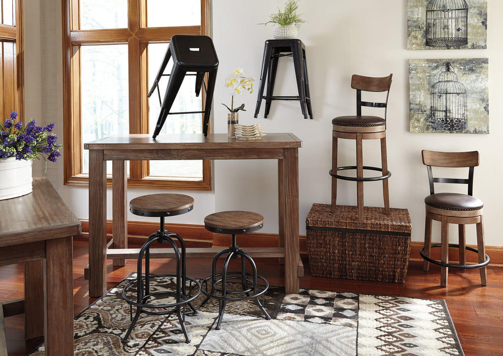 Pinnadel Bar Height Bar Stool - Tony’s Furniture Store & Linen (GA) - Multi Location